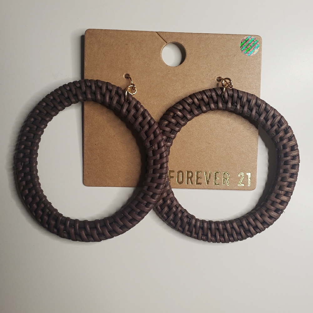 Forever 21 Brown Earrings